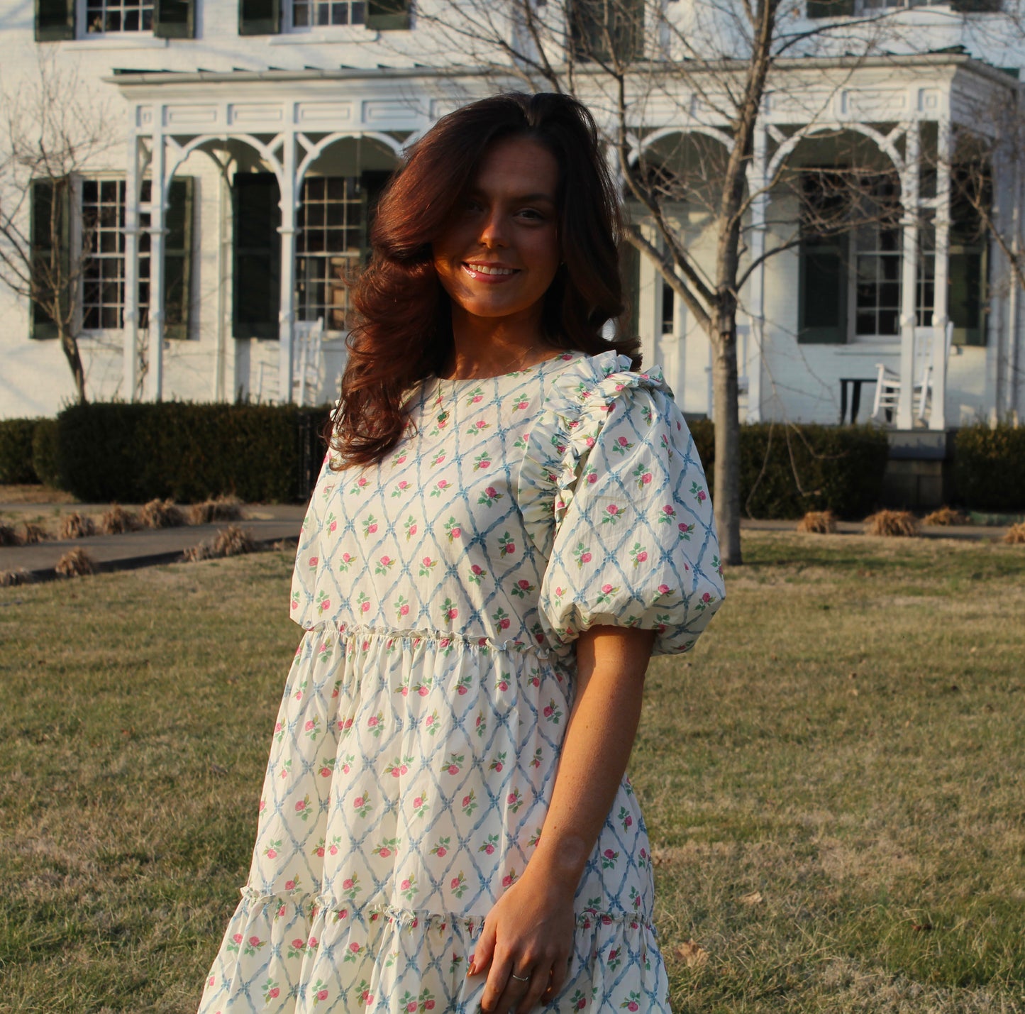 Garden Charm Babydoll Dress