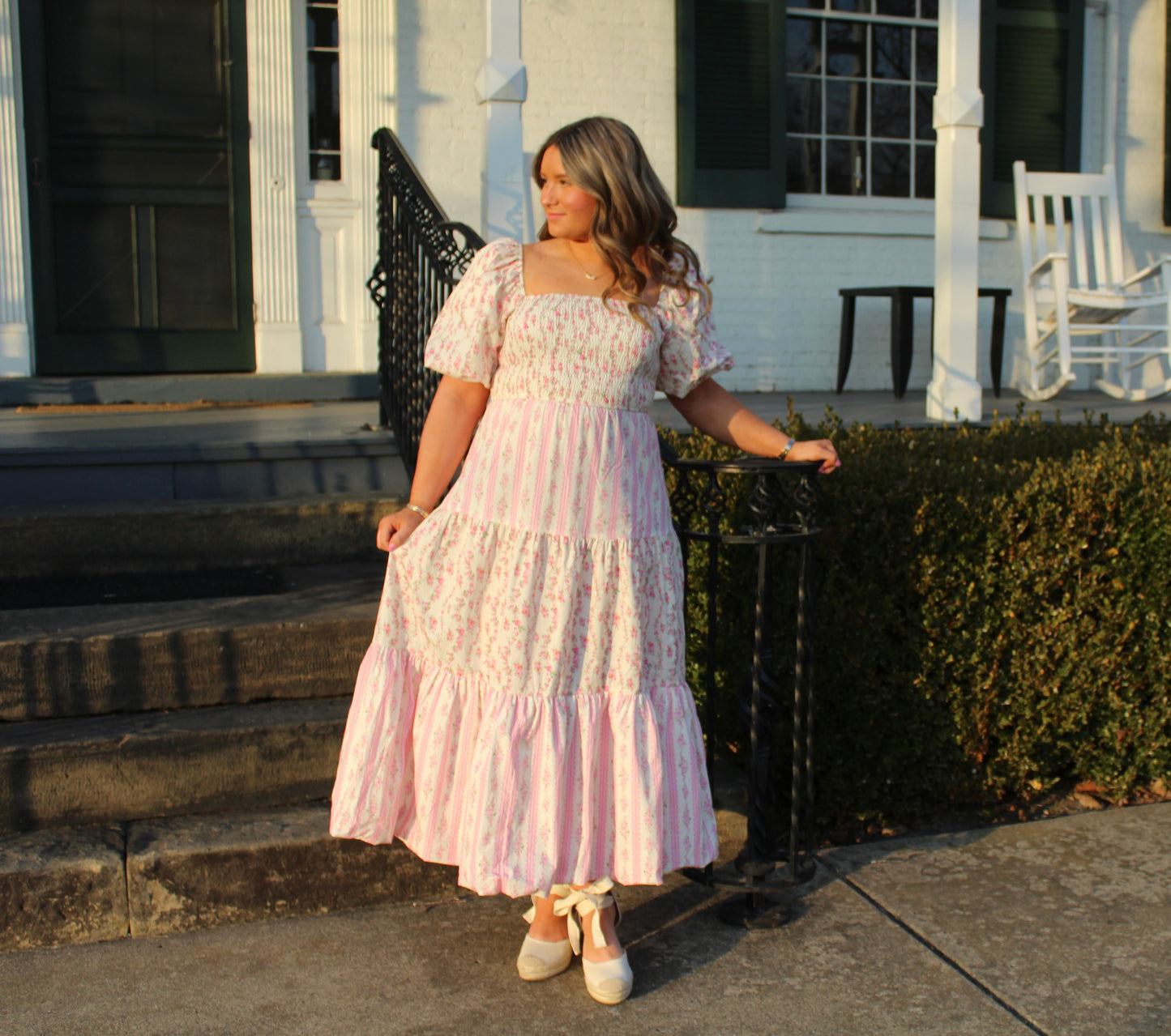 Pink Skies Maxi Dress