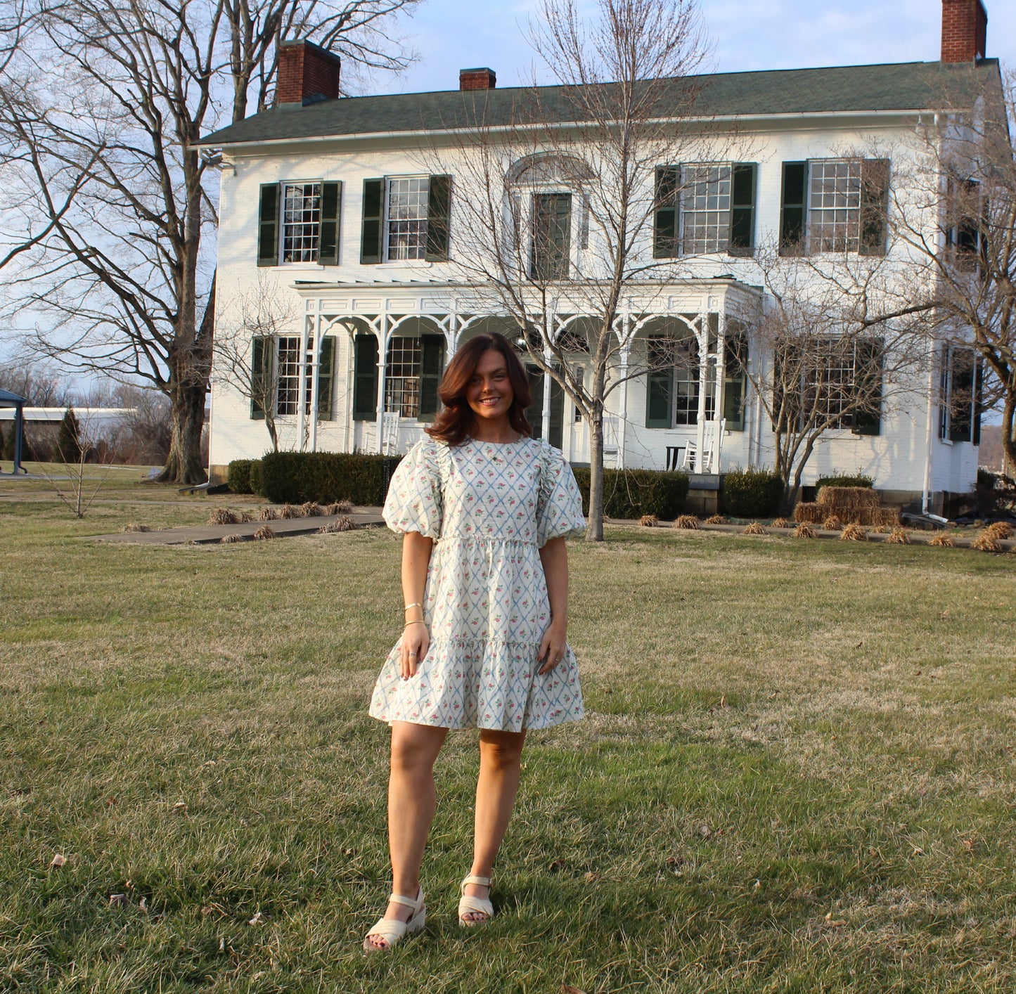 Garden Charm Babydoll Dress