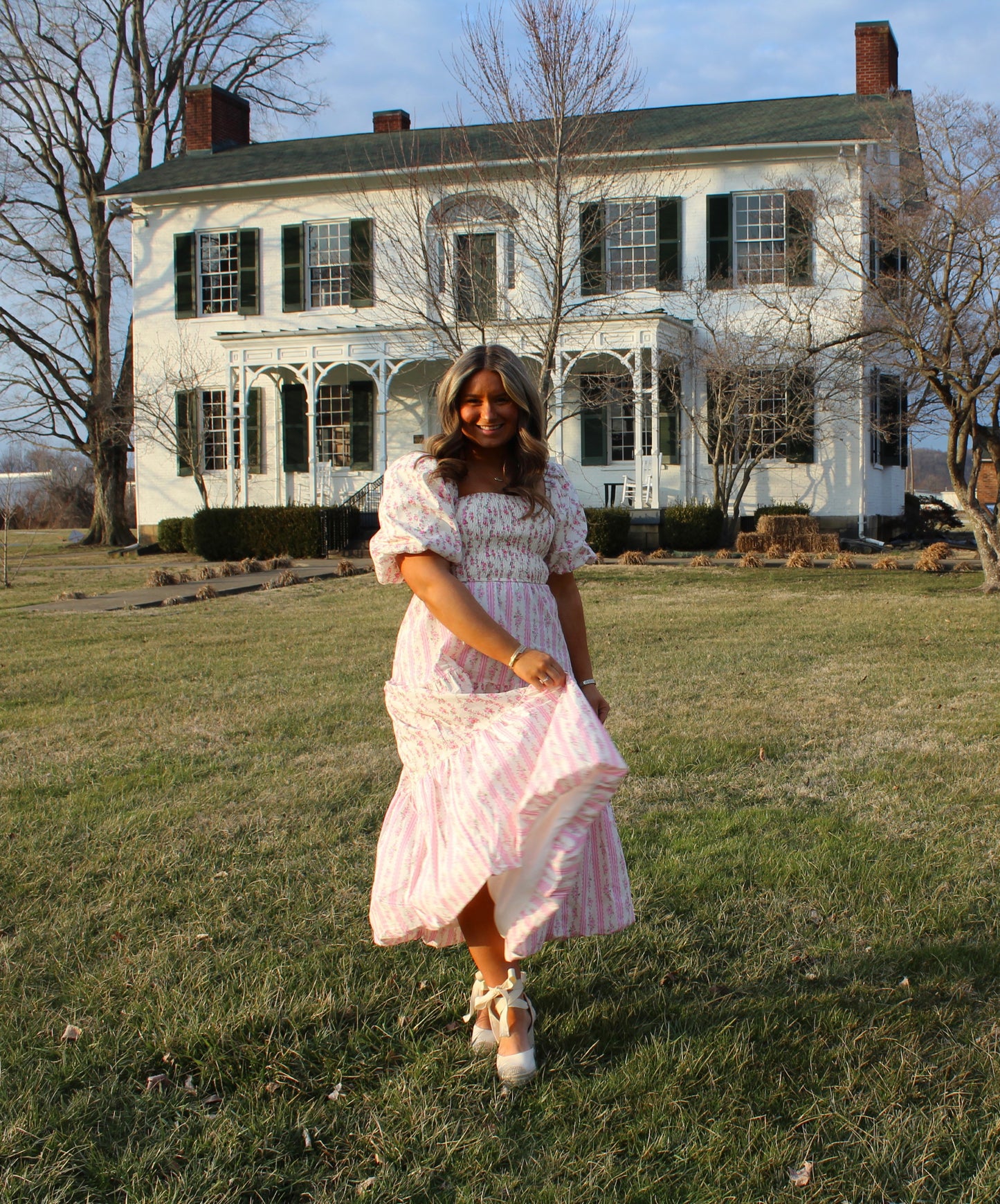 Pink Skies Maxi Dress