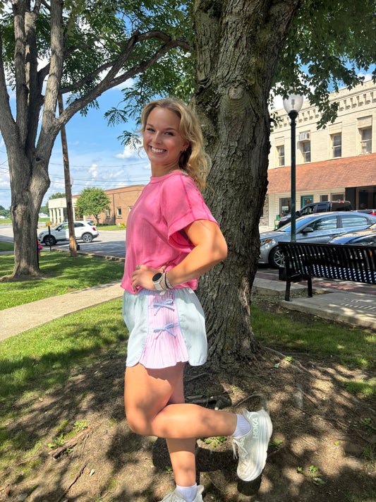 Pure Pastel Stripe Shorts