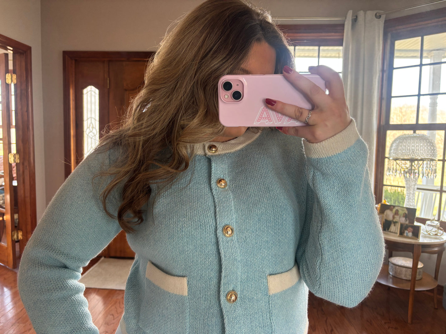 Baby Blue Sweater