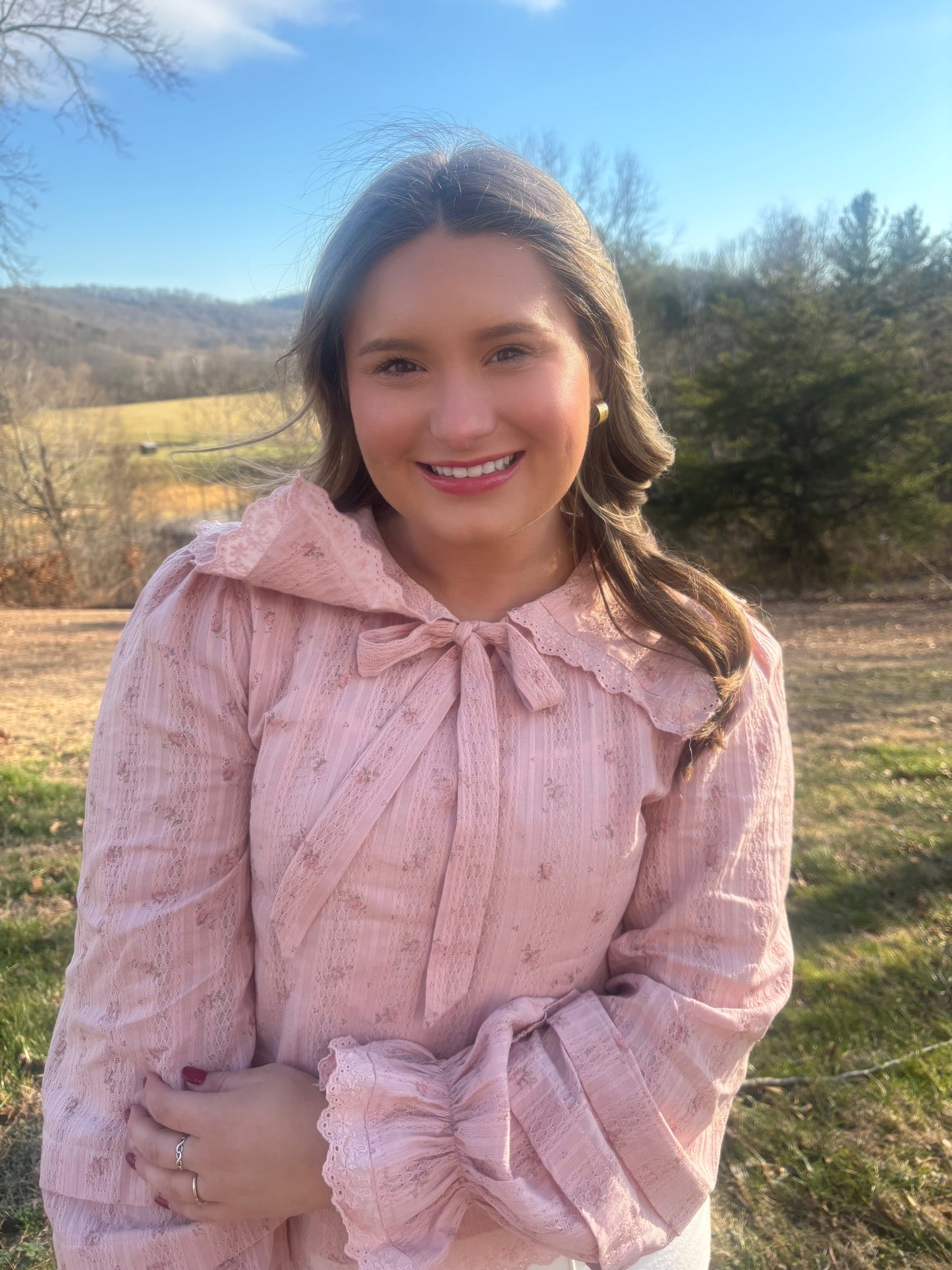 Sweet Serenity Lace Blouse