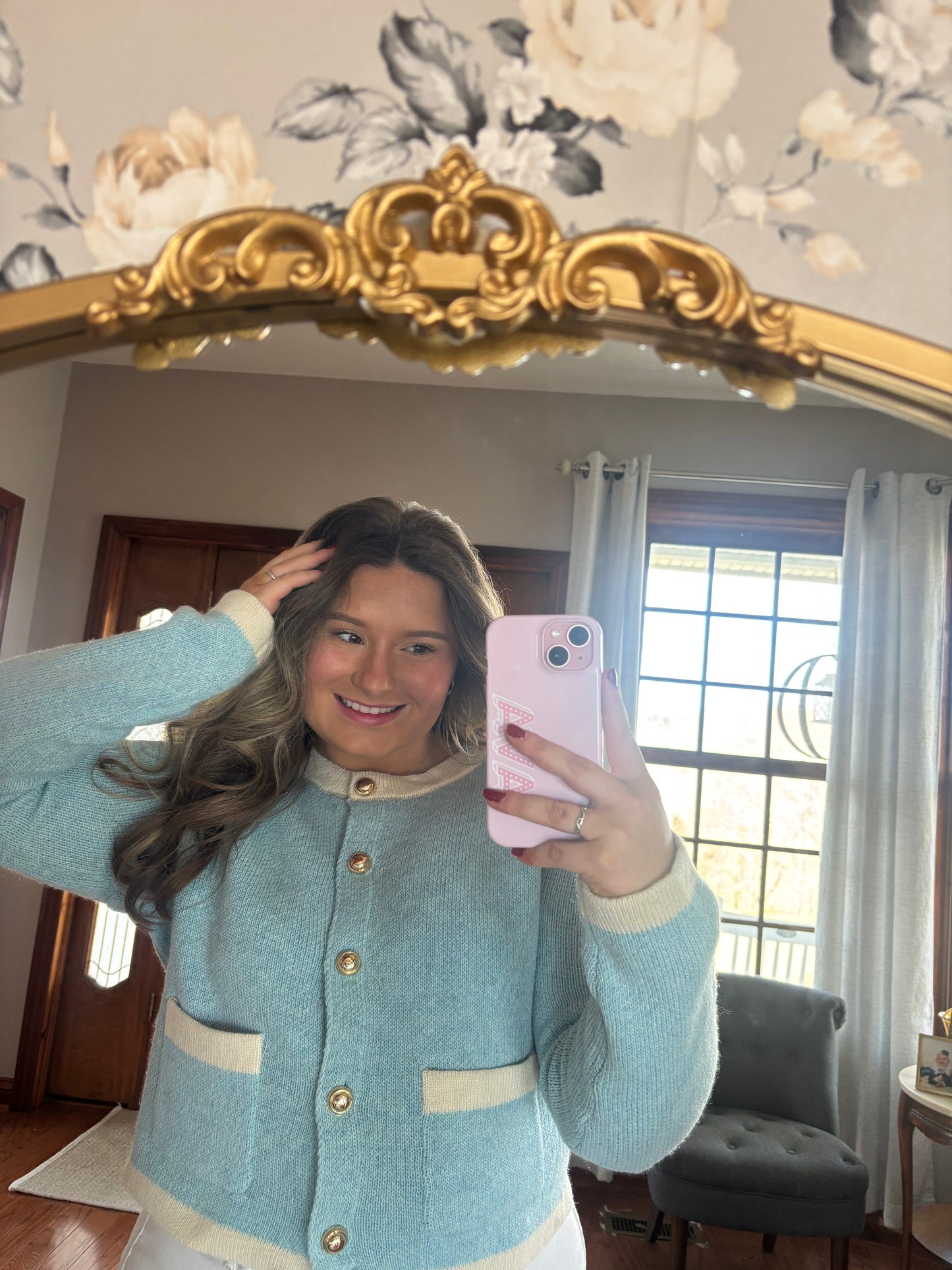 Baby Blue Sweater