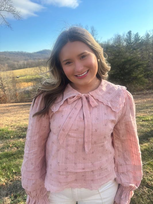 Sweet Serenity Lace Blouse
