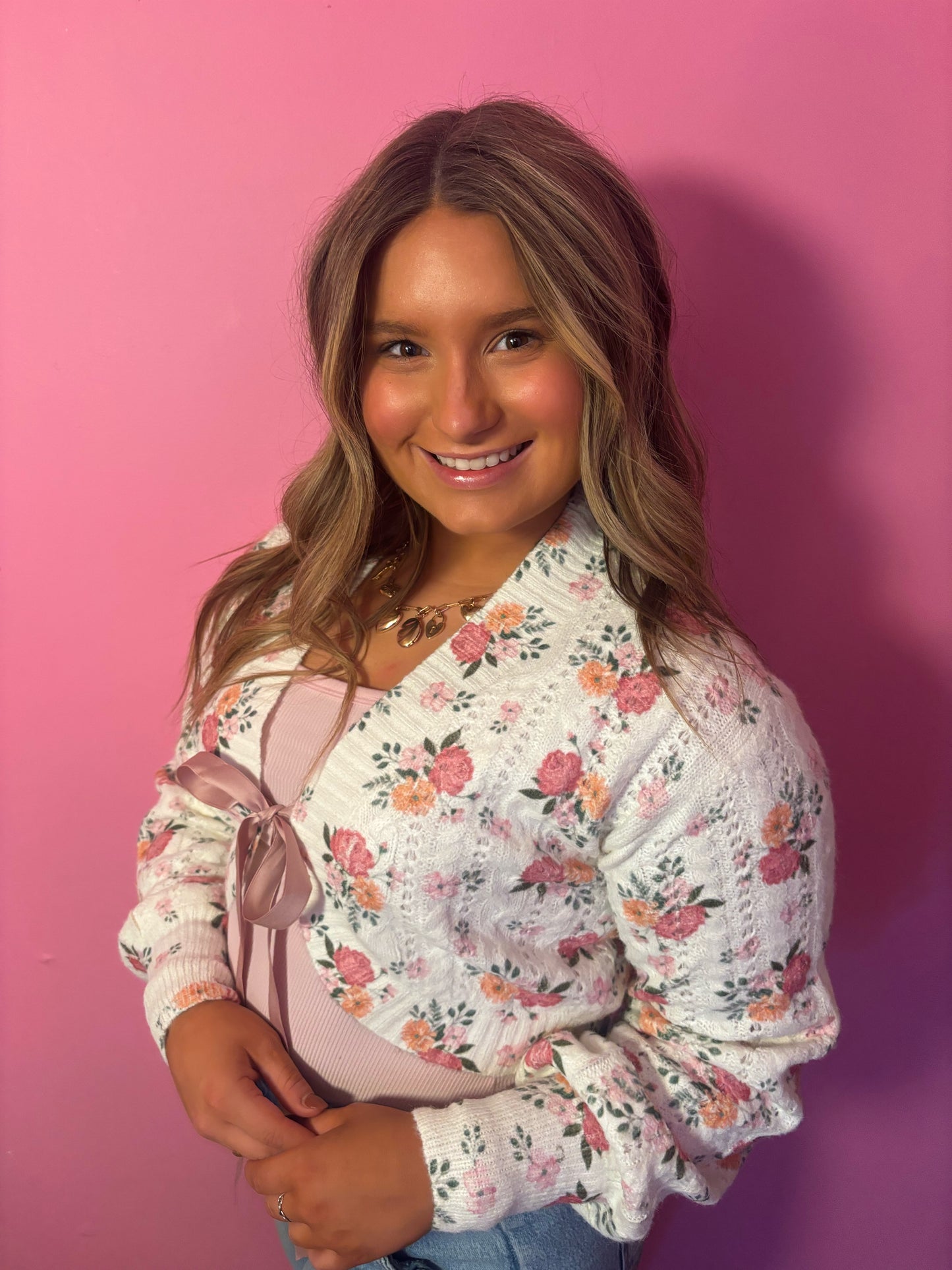 Blissful Bows Cardigan