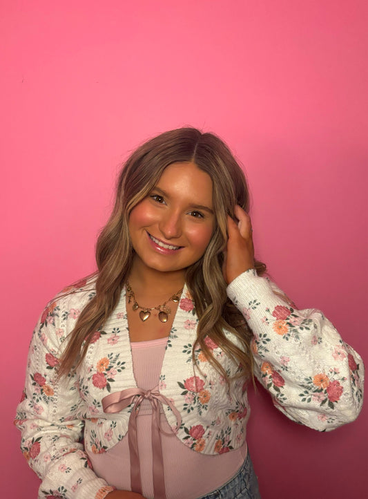Blissful Bows Cardigan